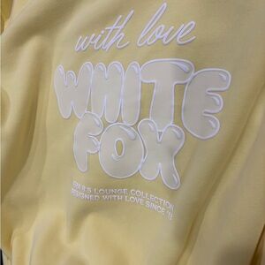White Fox boutique hoodie